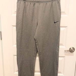 ☑️Men’s gray *NIKE* activewear “Dri-Fit” sweatpants XXL 38-40 waist. ☑️